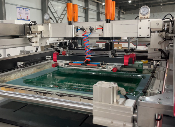 江西鑫金暉出口馬來西亞PCB絲印機(jī)